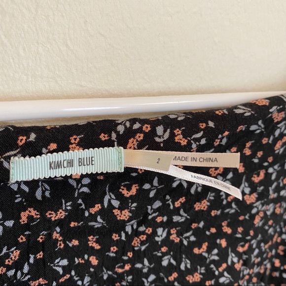 Urban Outfitters Kimchi Blue Floral Skirt Size 2 - Picture 5 of 10